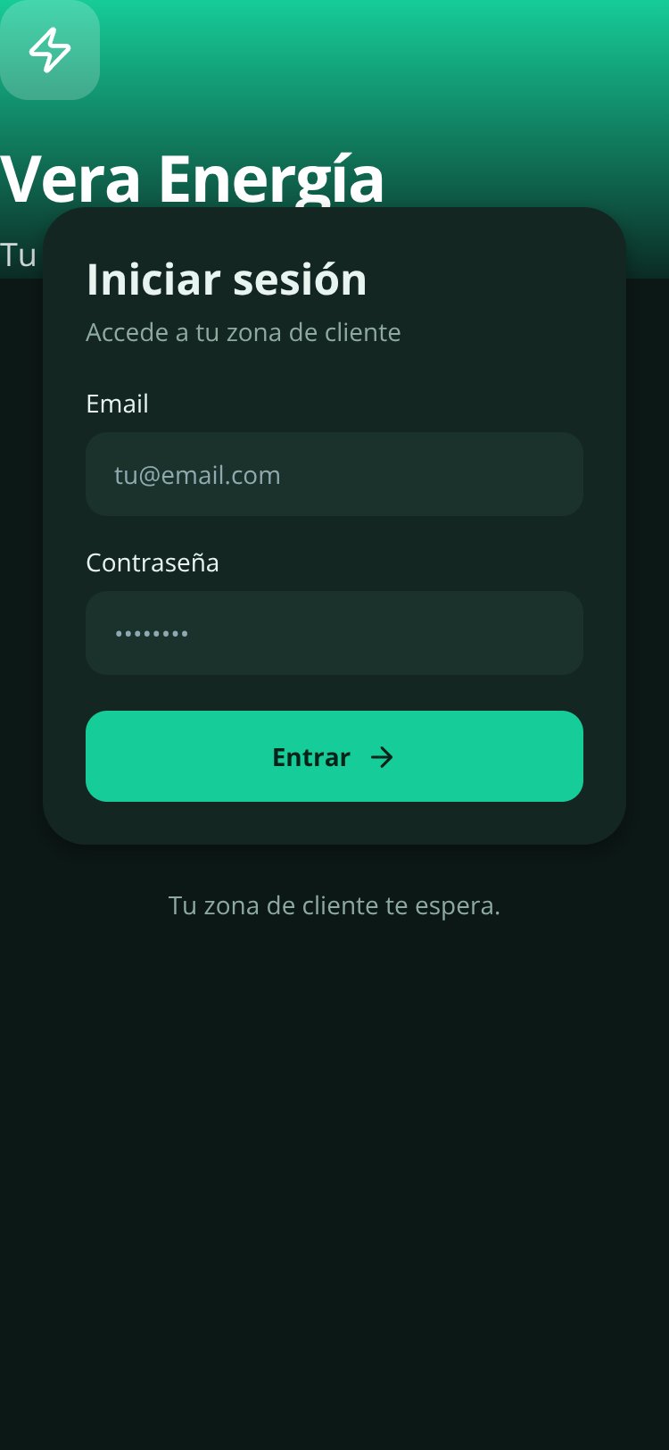 Vera Energía screen 1