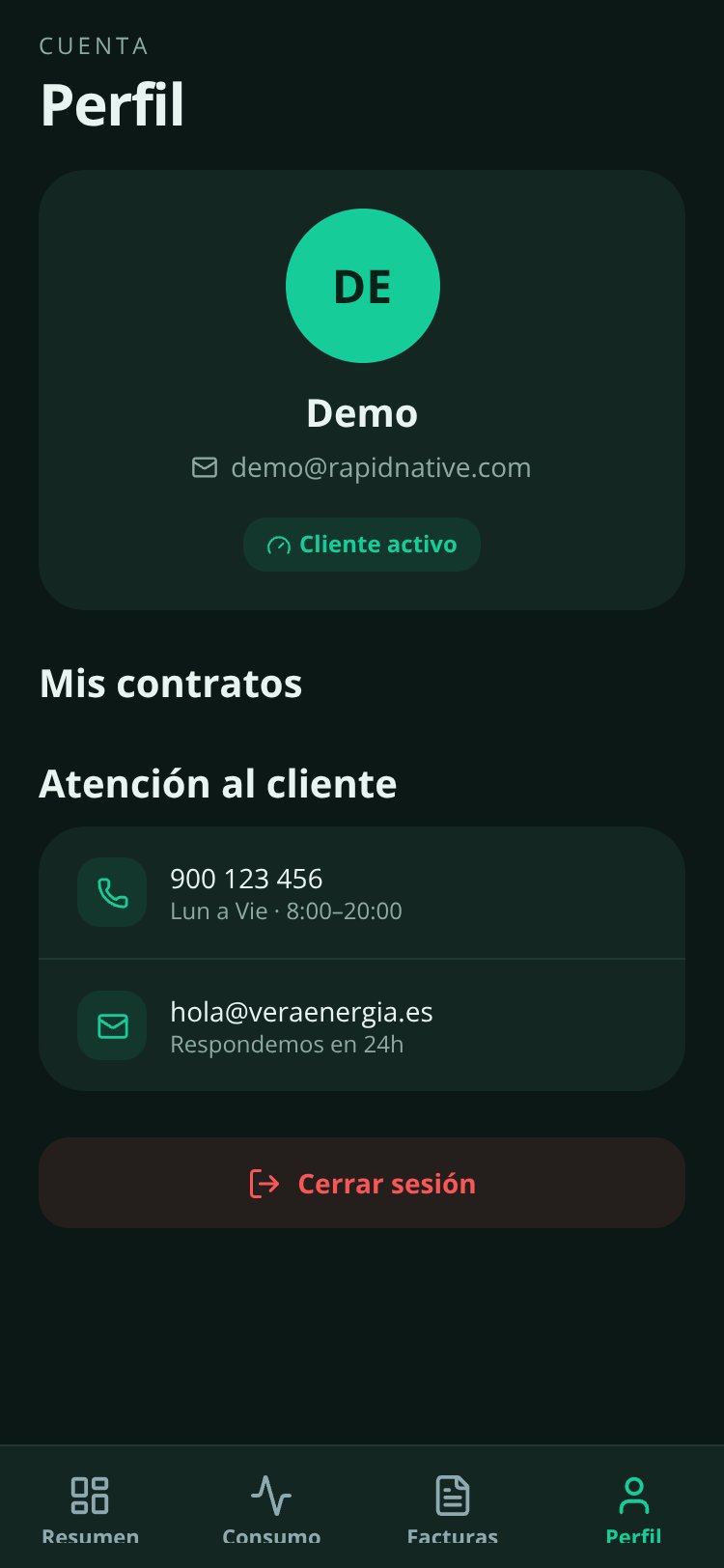 Vera Energía screen 5