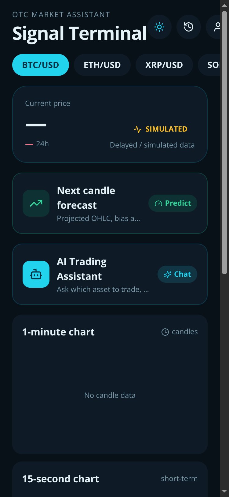 Quotex OTC Signal Pro Copy screen 2
