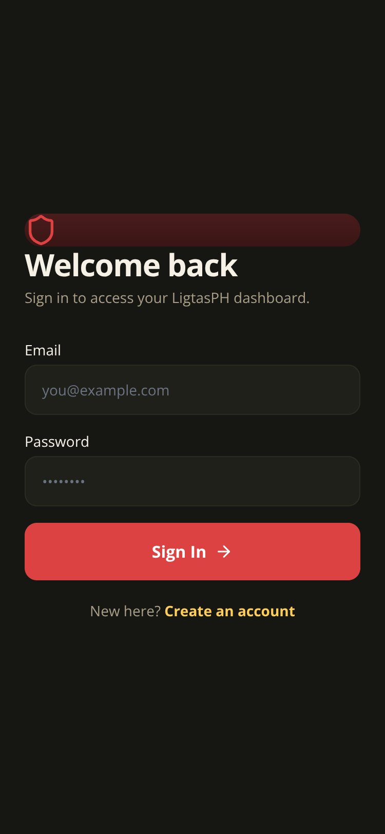 LigtasPH screen 1