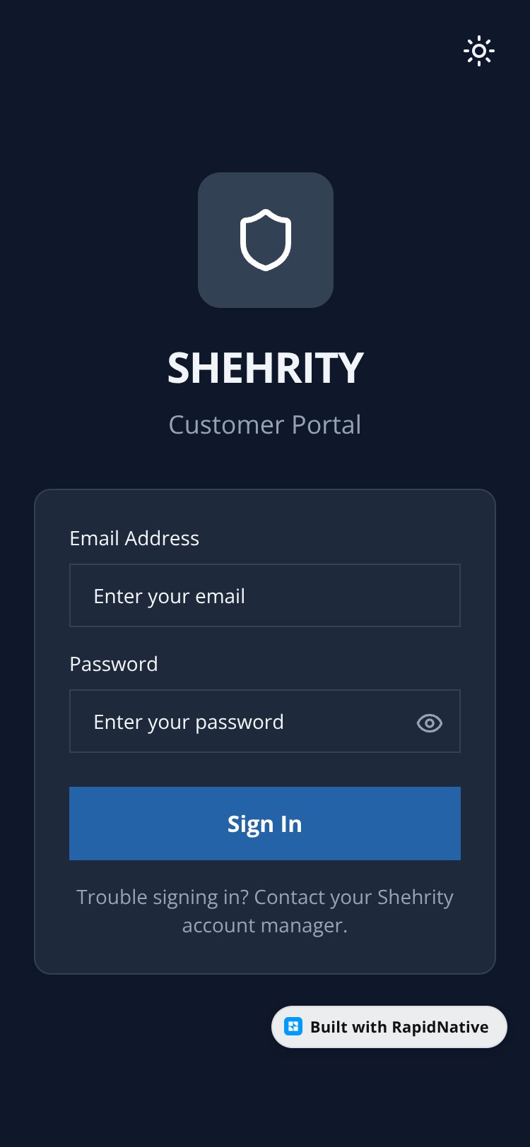 Shehrity screen 3