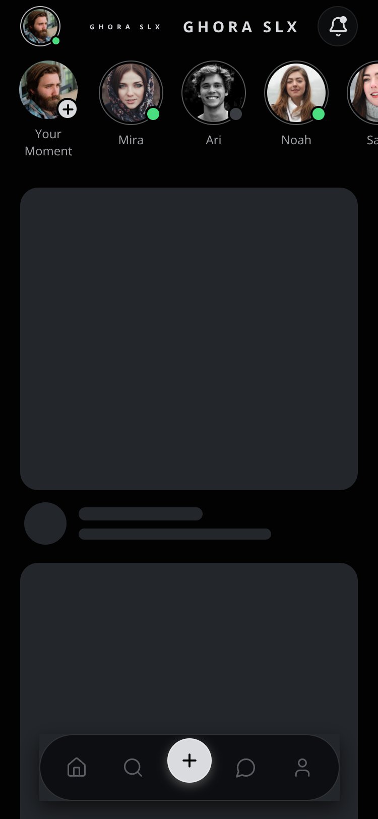 RapidNative App screen 1