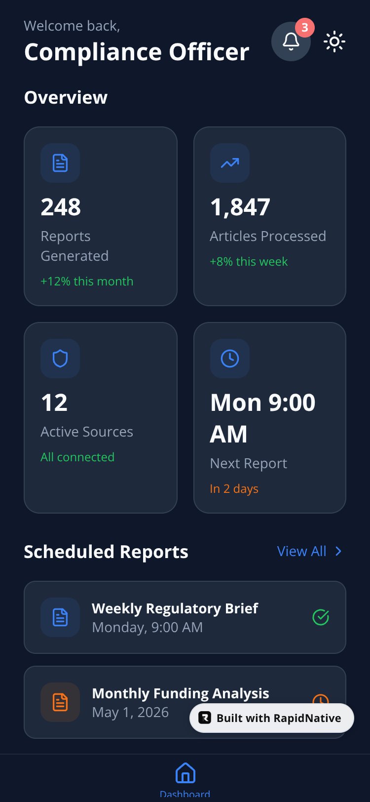 FinIntelBot screen 1