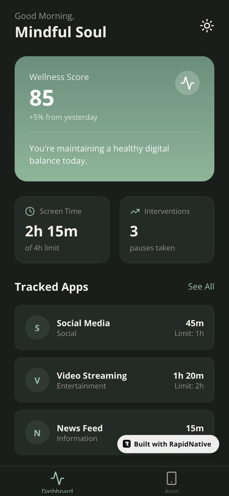Mindful Pause screen 4