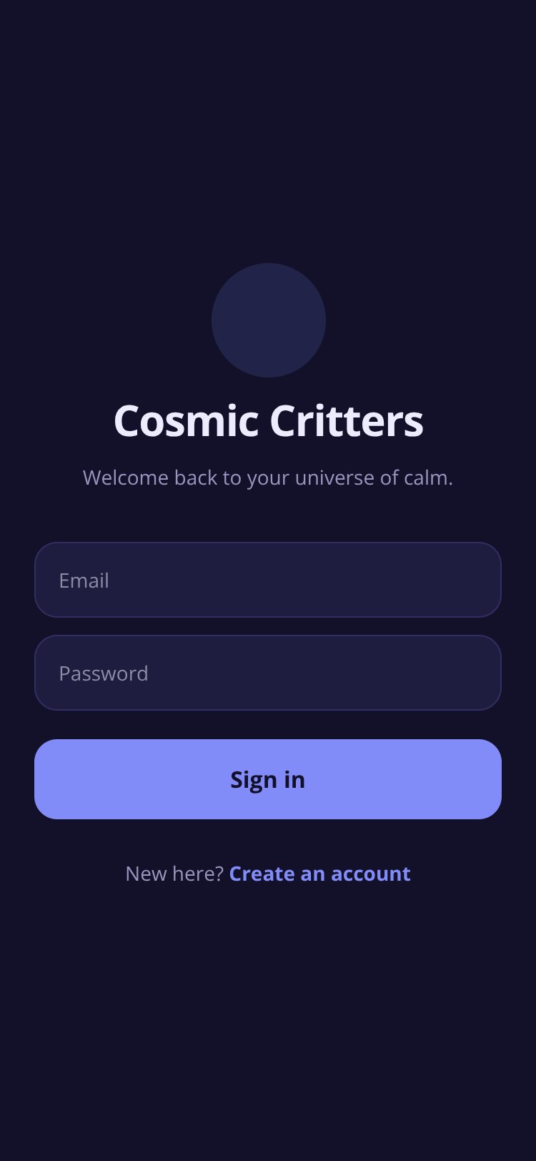 Cosmic Critters screen 1