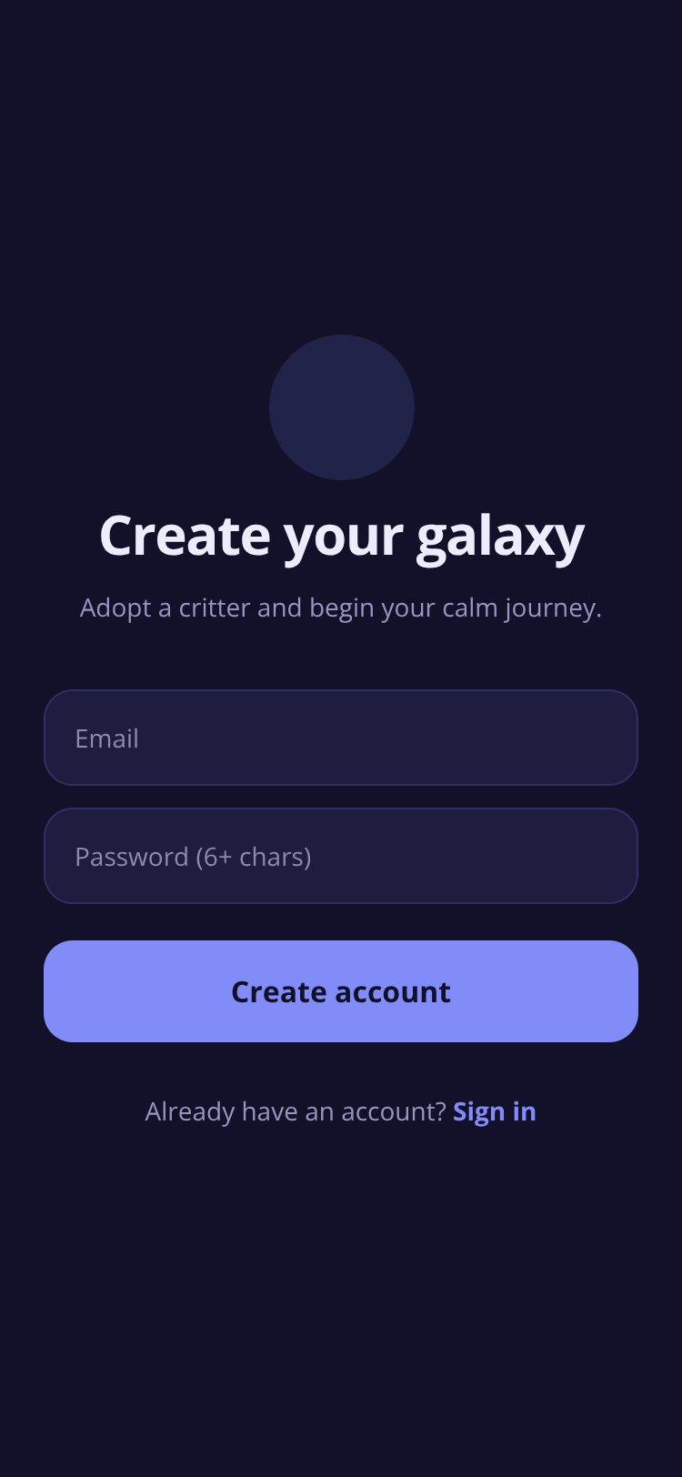 Cosmic Critters screen 2