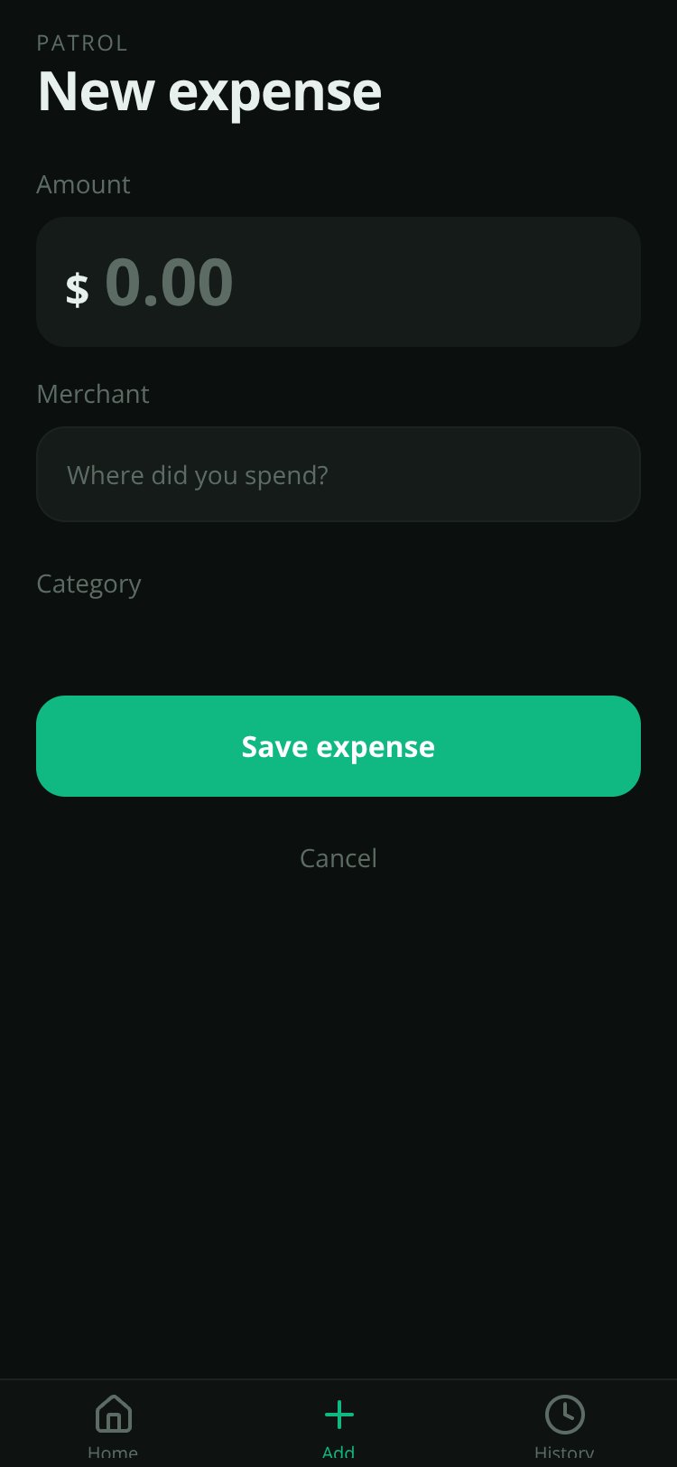 Patrol screen 3
