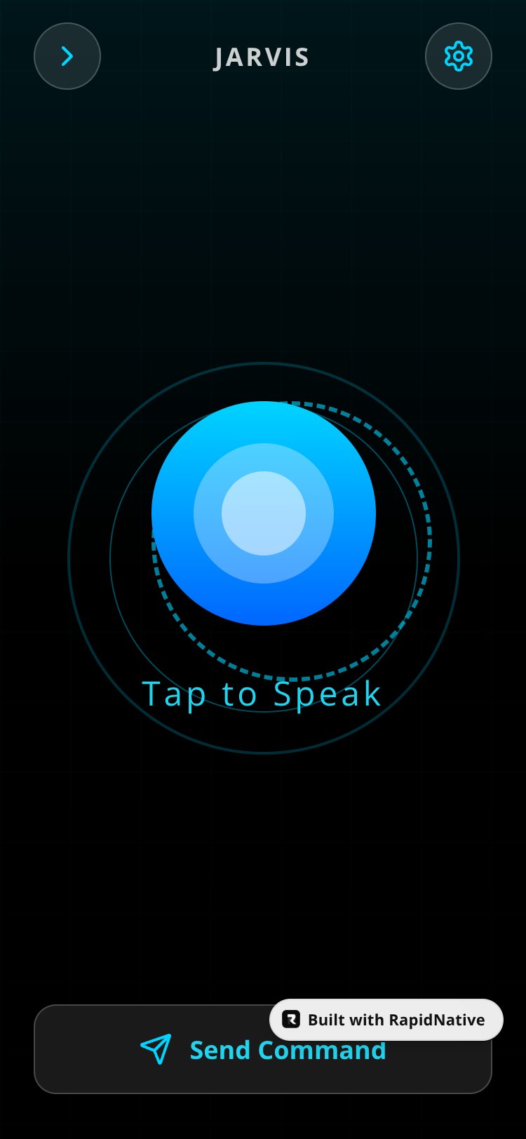 expo-nativewind screen 1