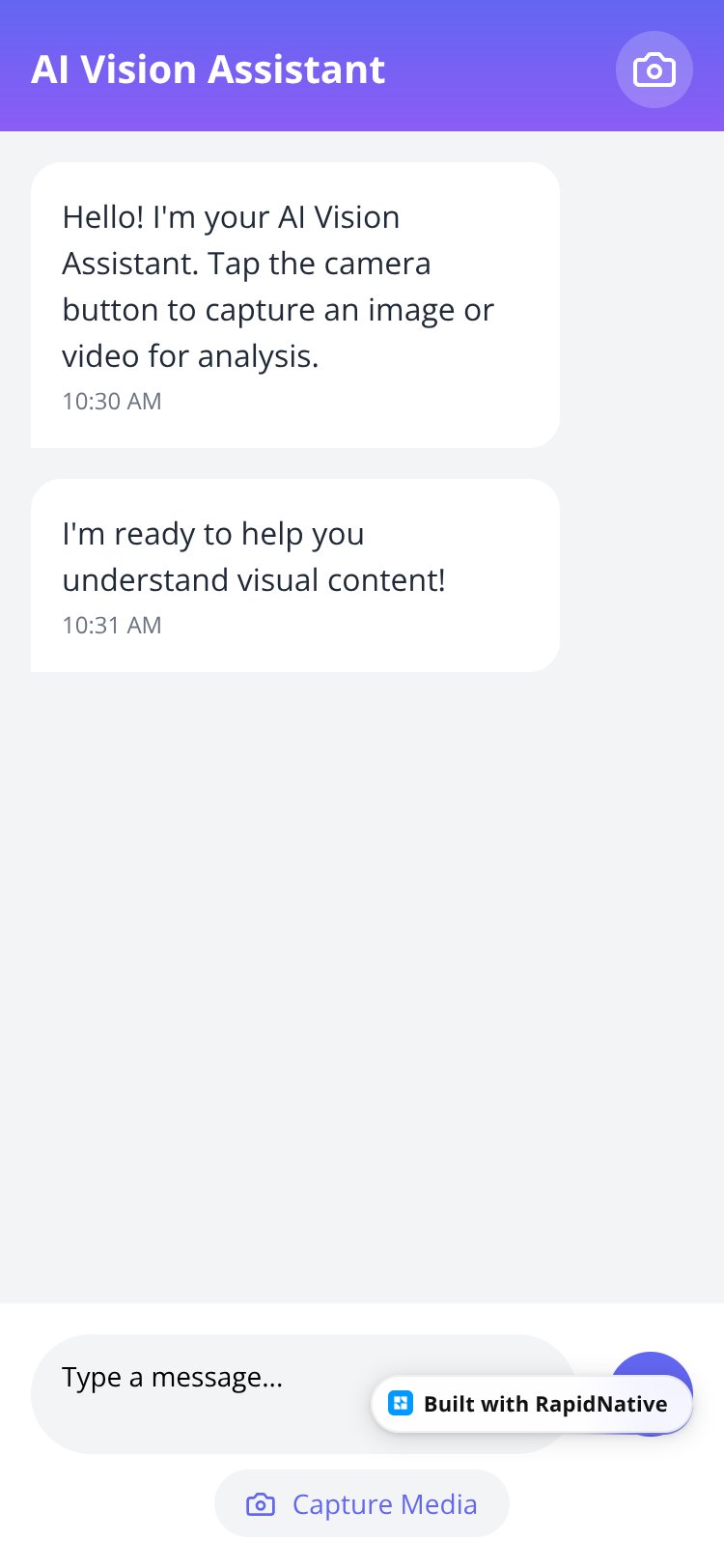AI Vision Assistant Copy screen 1