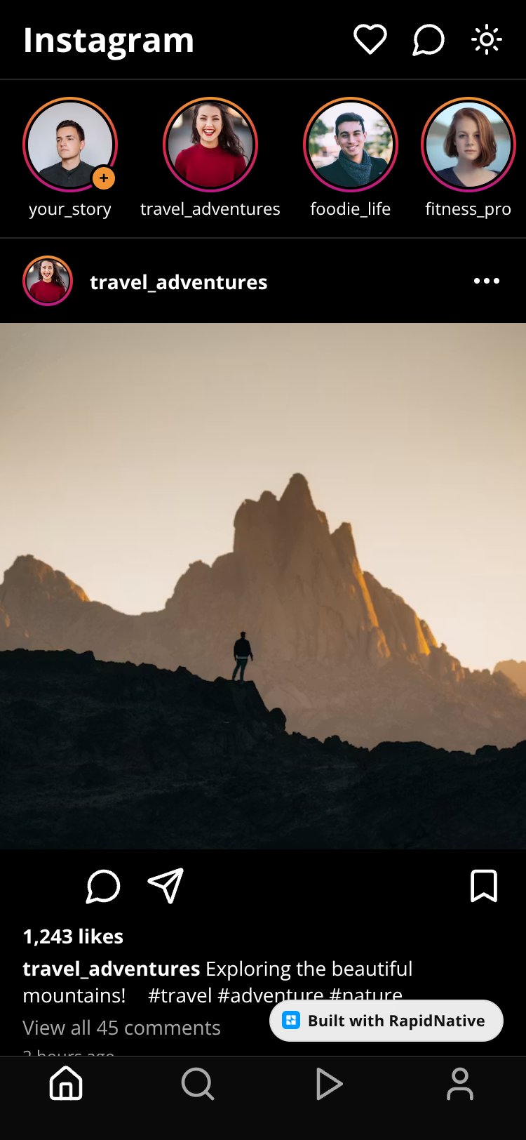 InstaClone screen 4