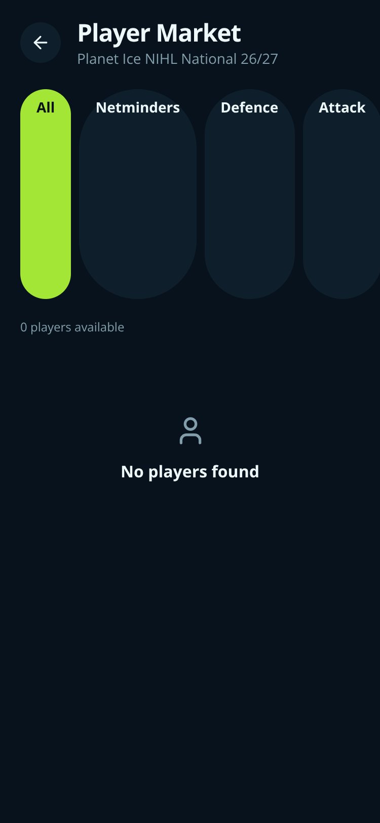 Fantasy Puck screen 3