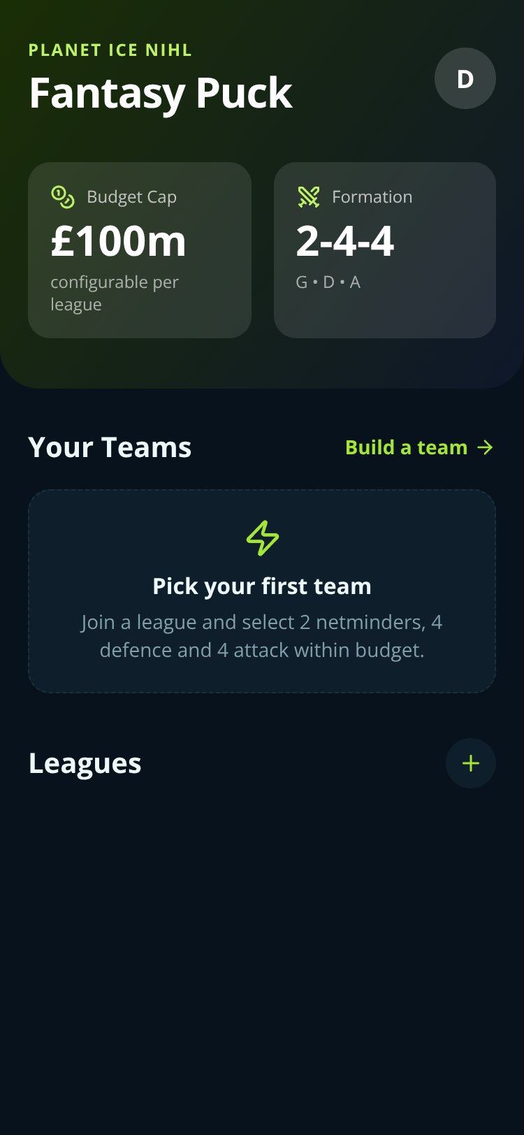 Fantasy Puck screen 5