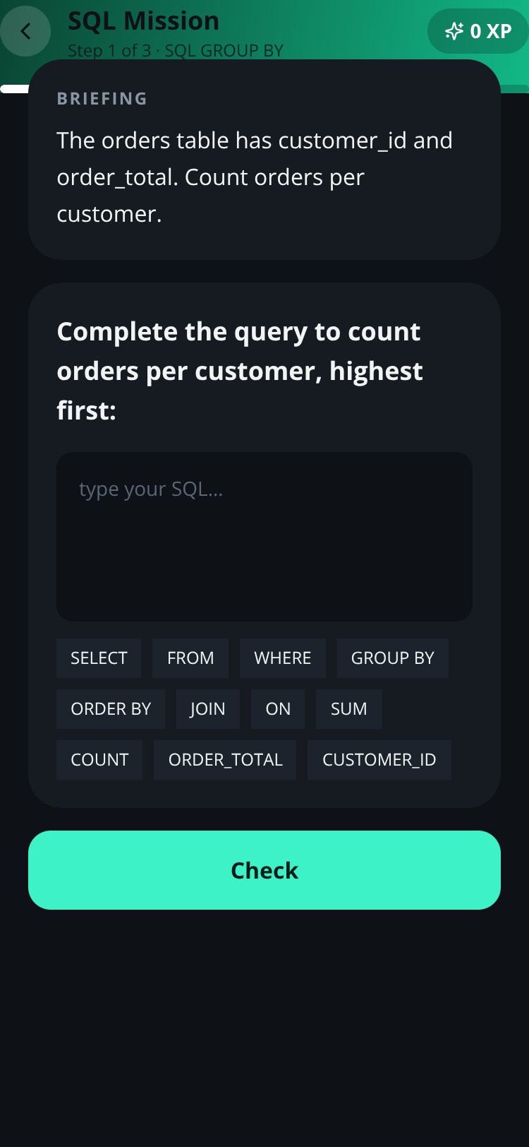 Database Detective screen 5