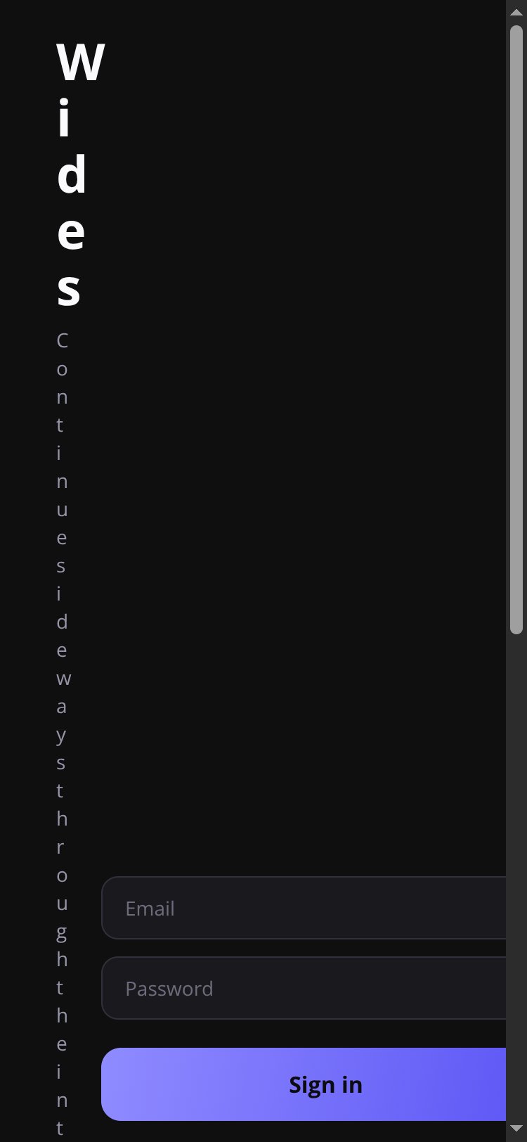 Wides screen 1