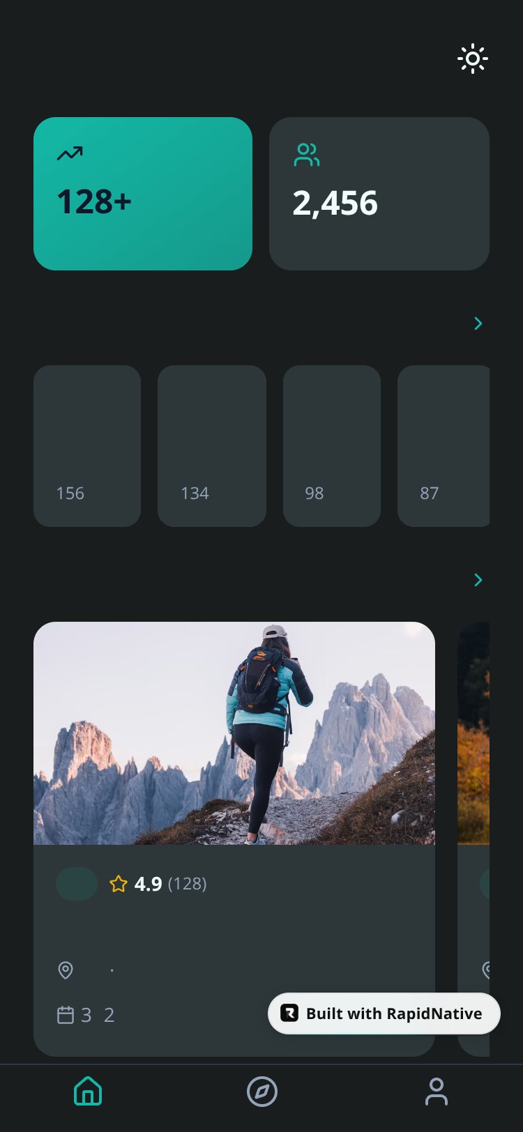 Camp Adventure screen 1
