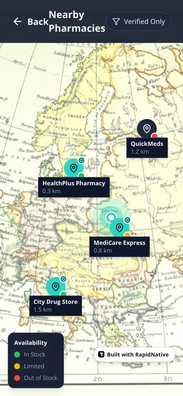 MediFind screen 1