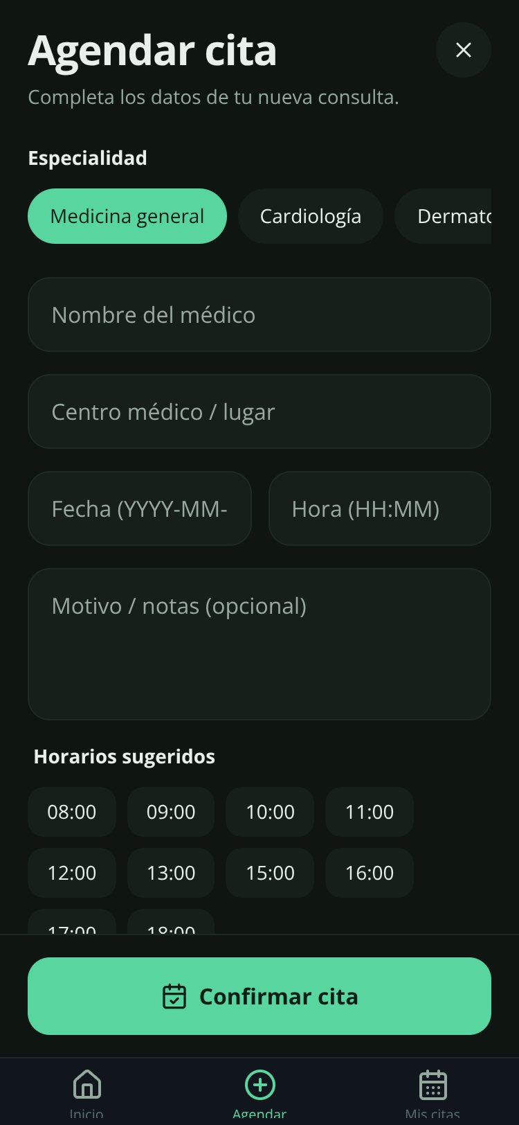 Salud screen 3