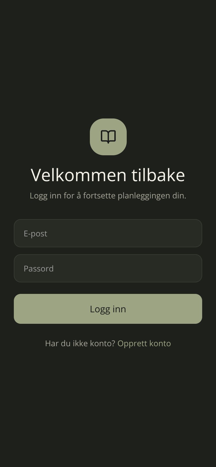 Studie- og Livsapp screen 2