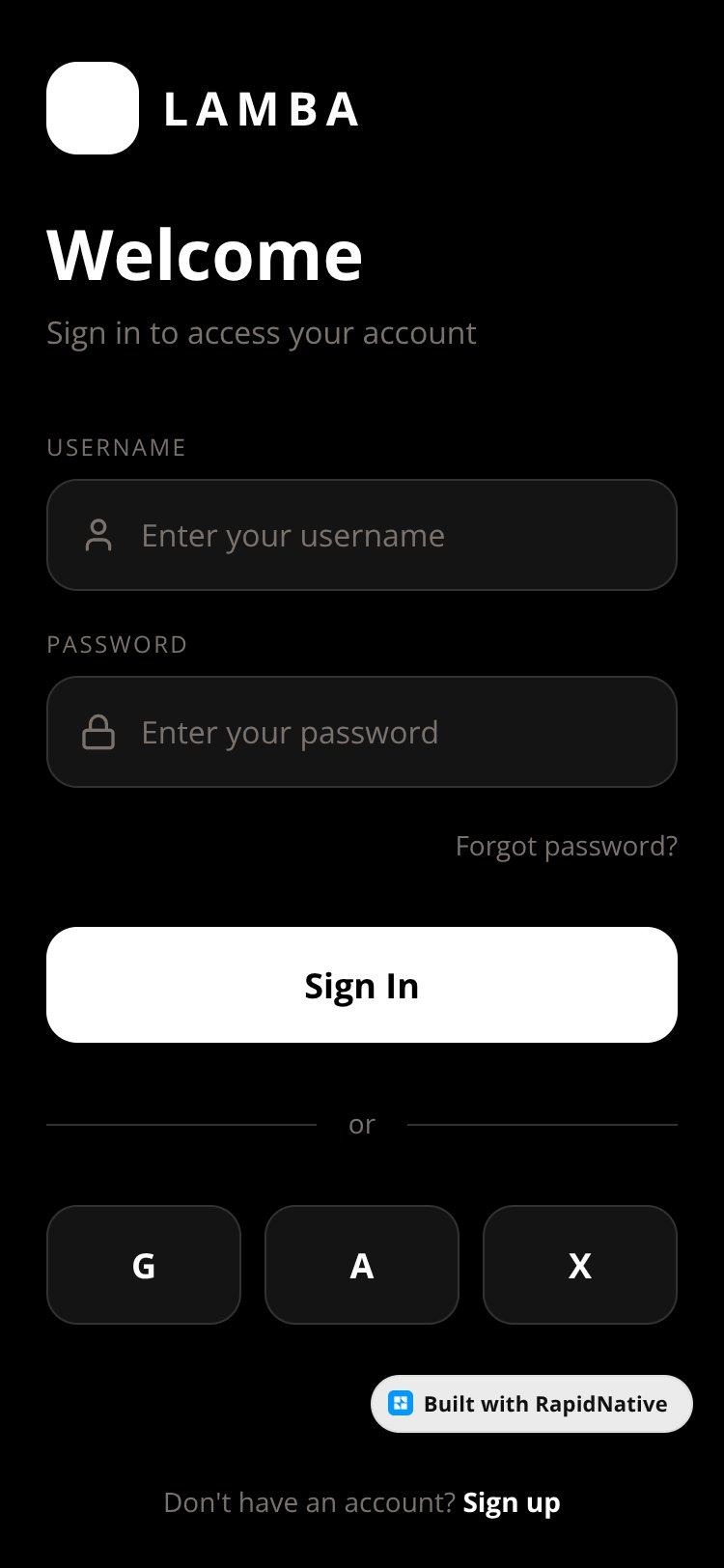 KotlinApp screen 1