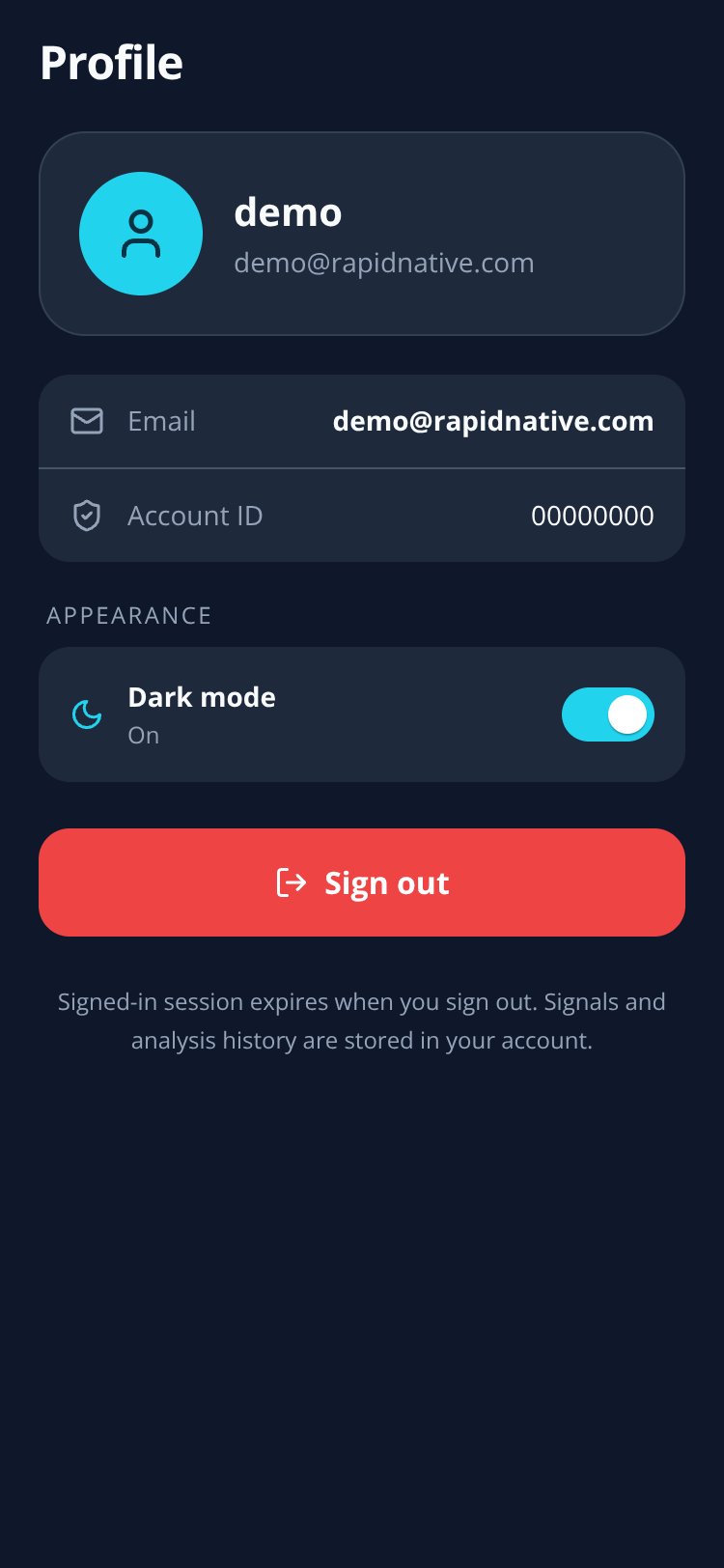 TradeUp screen 3
