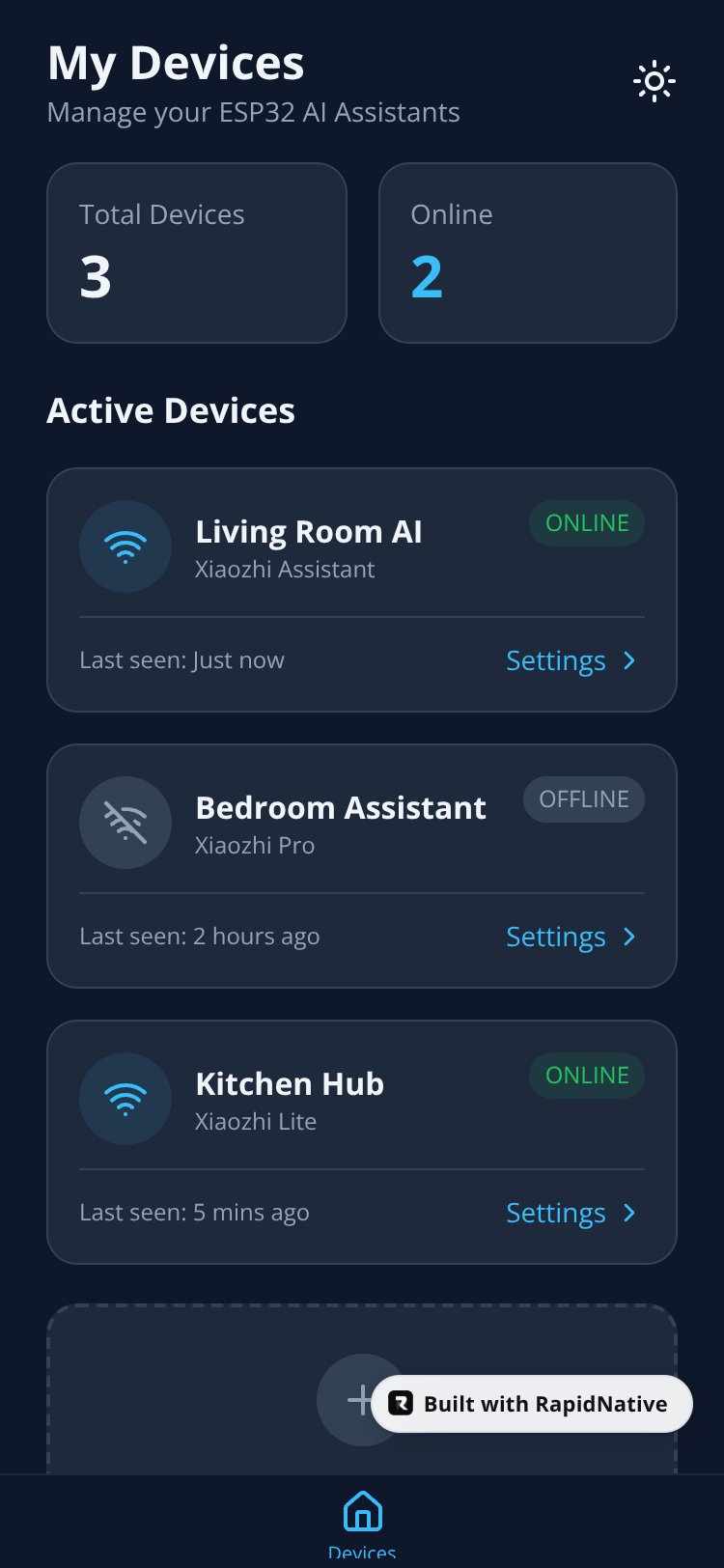 Xiaozhi Customer App Copy screen 5