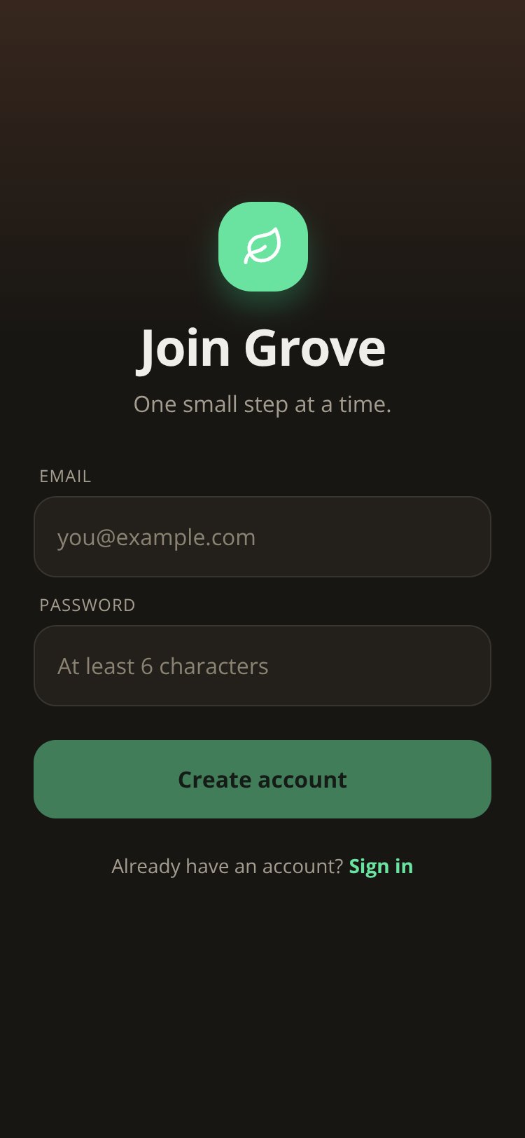 Grove screen 2