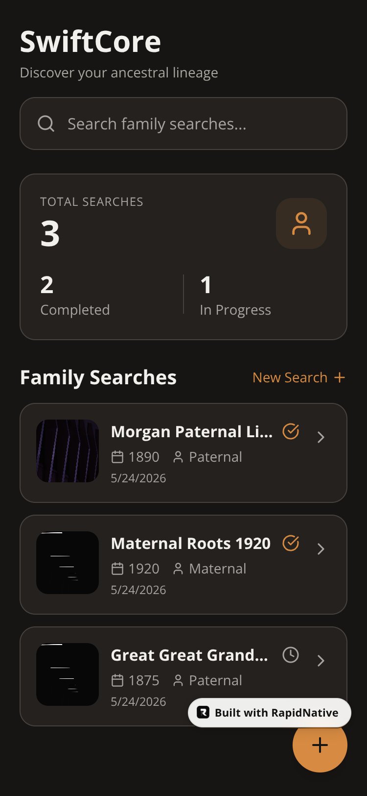 SwiftCore screen 4