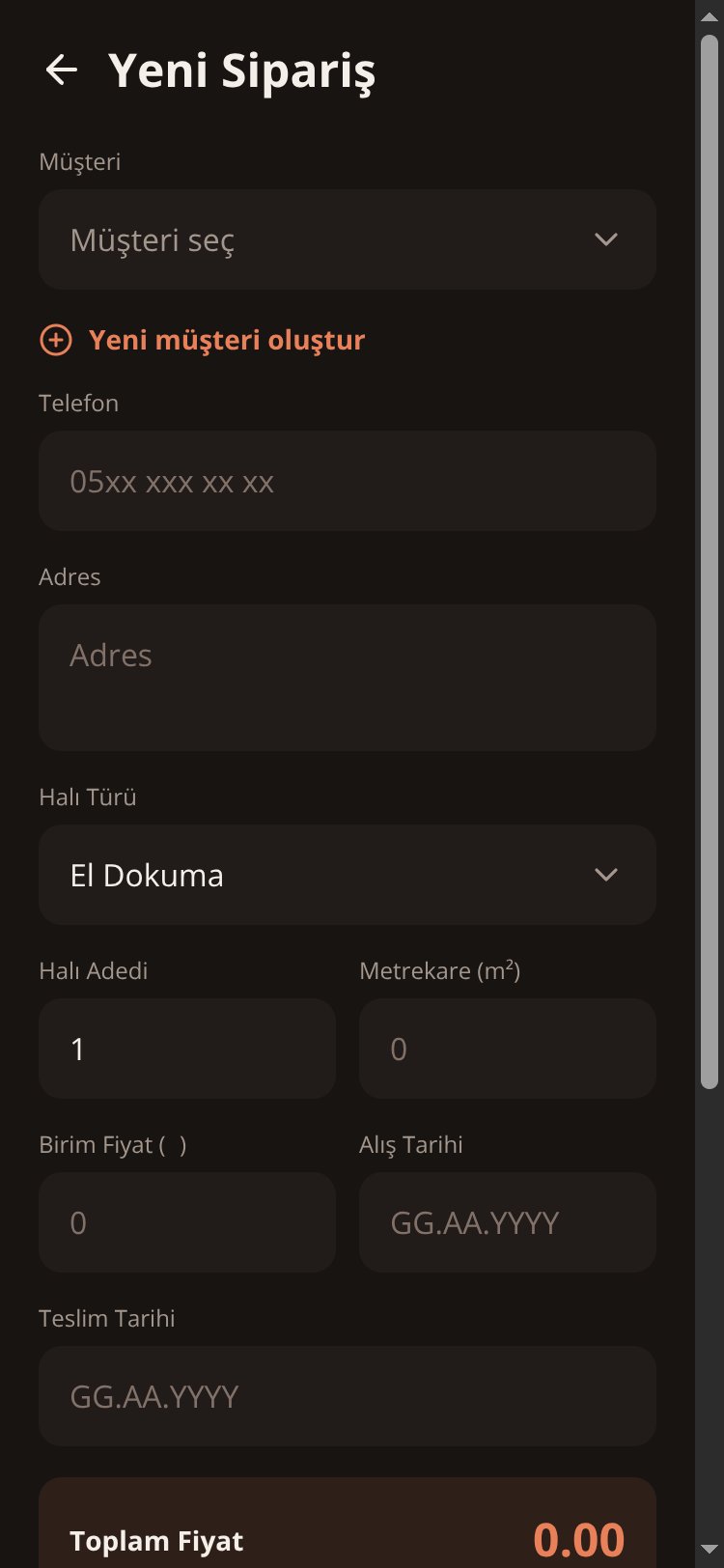 RapidNative App screen 3