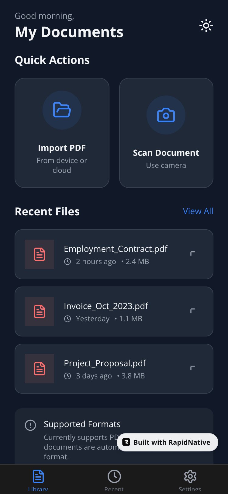 PDFSign Pro screen 3