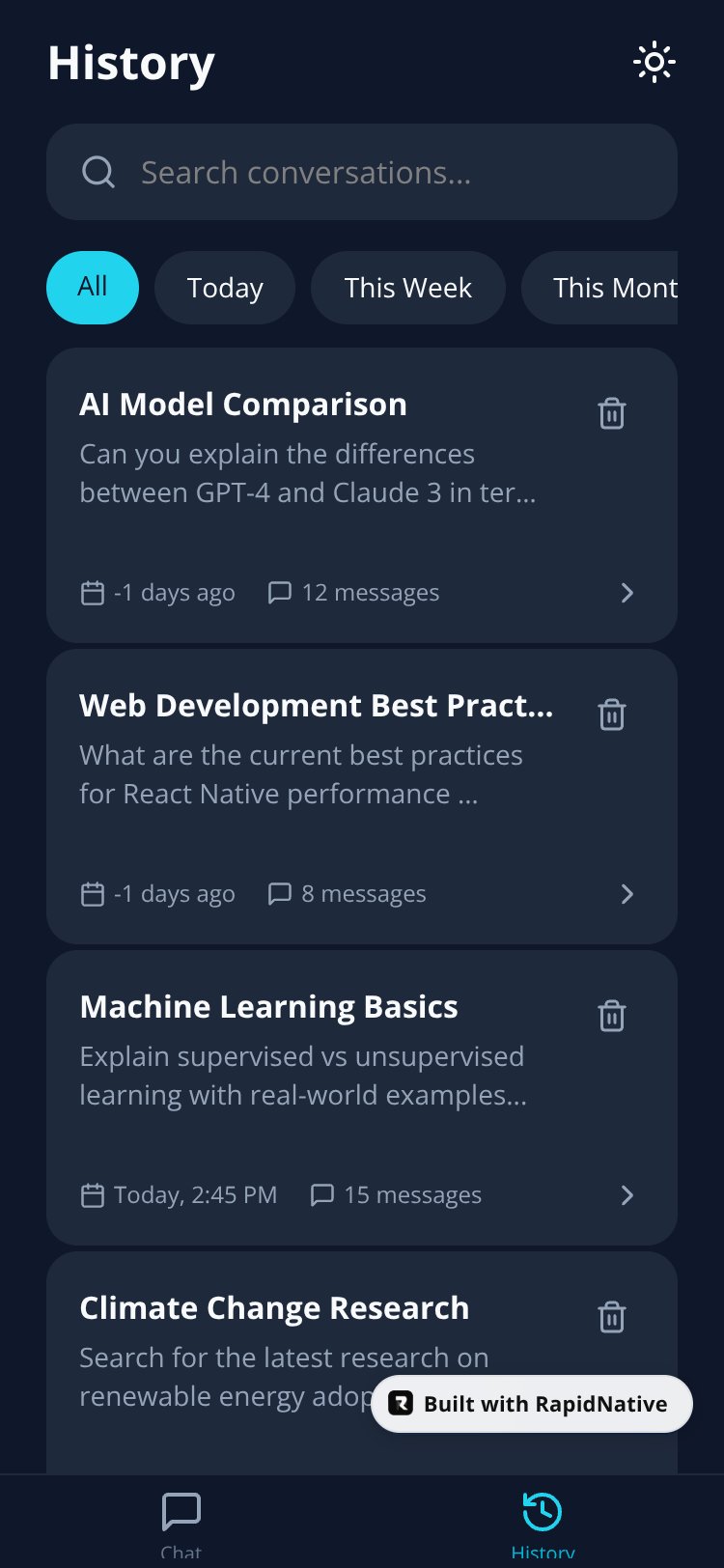 ChatFlow AI screen 2