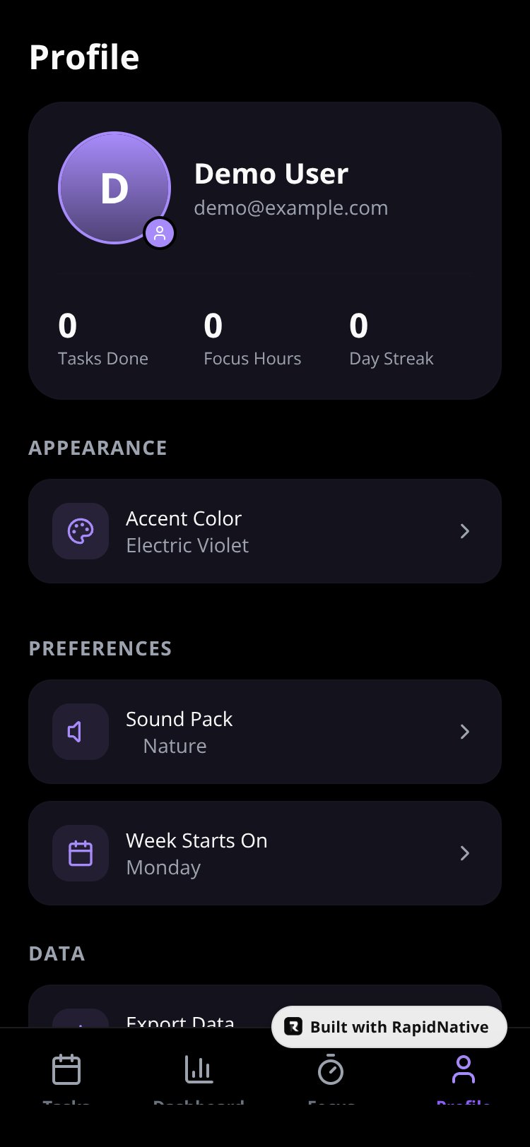 AURA screen 3