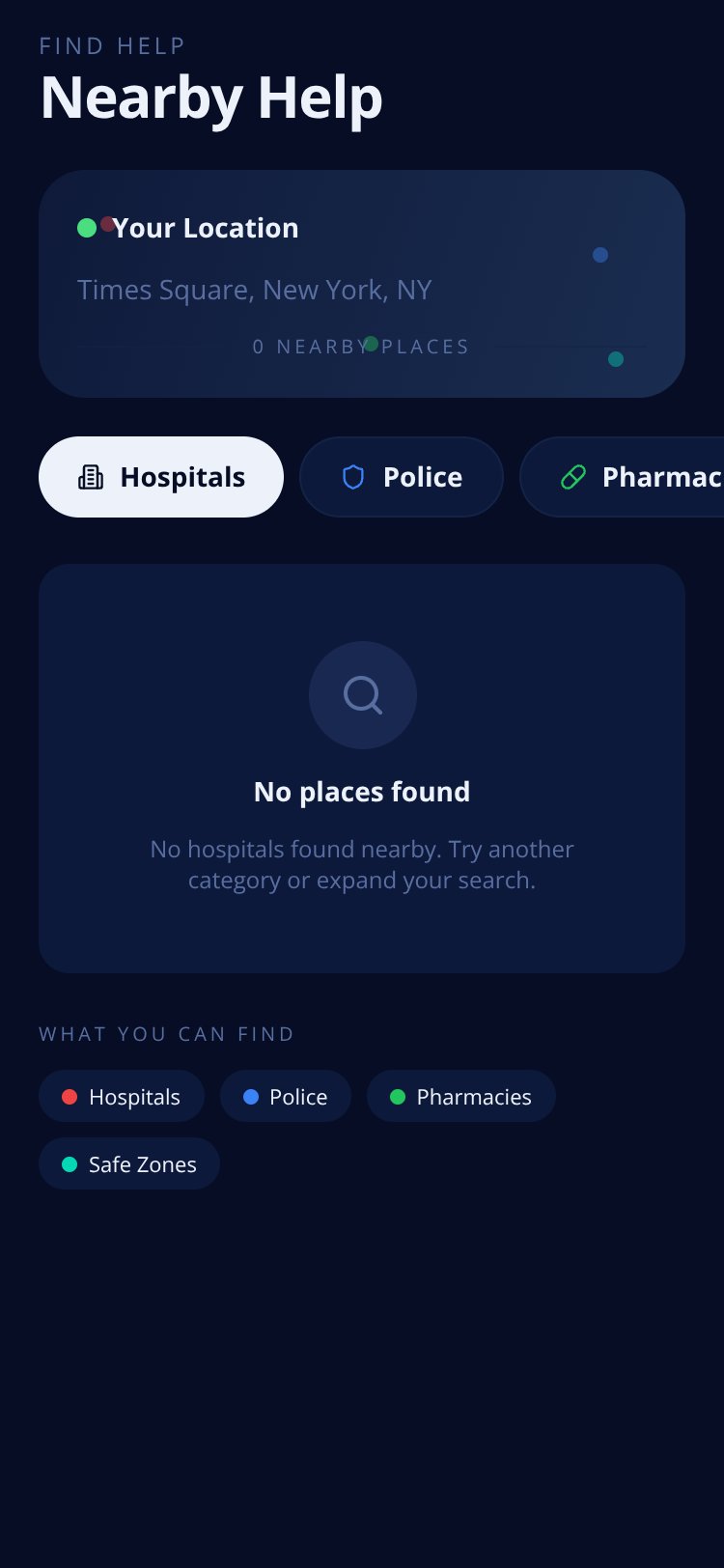 Sentinel AI screen 1