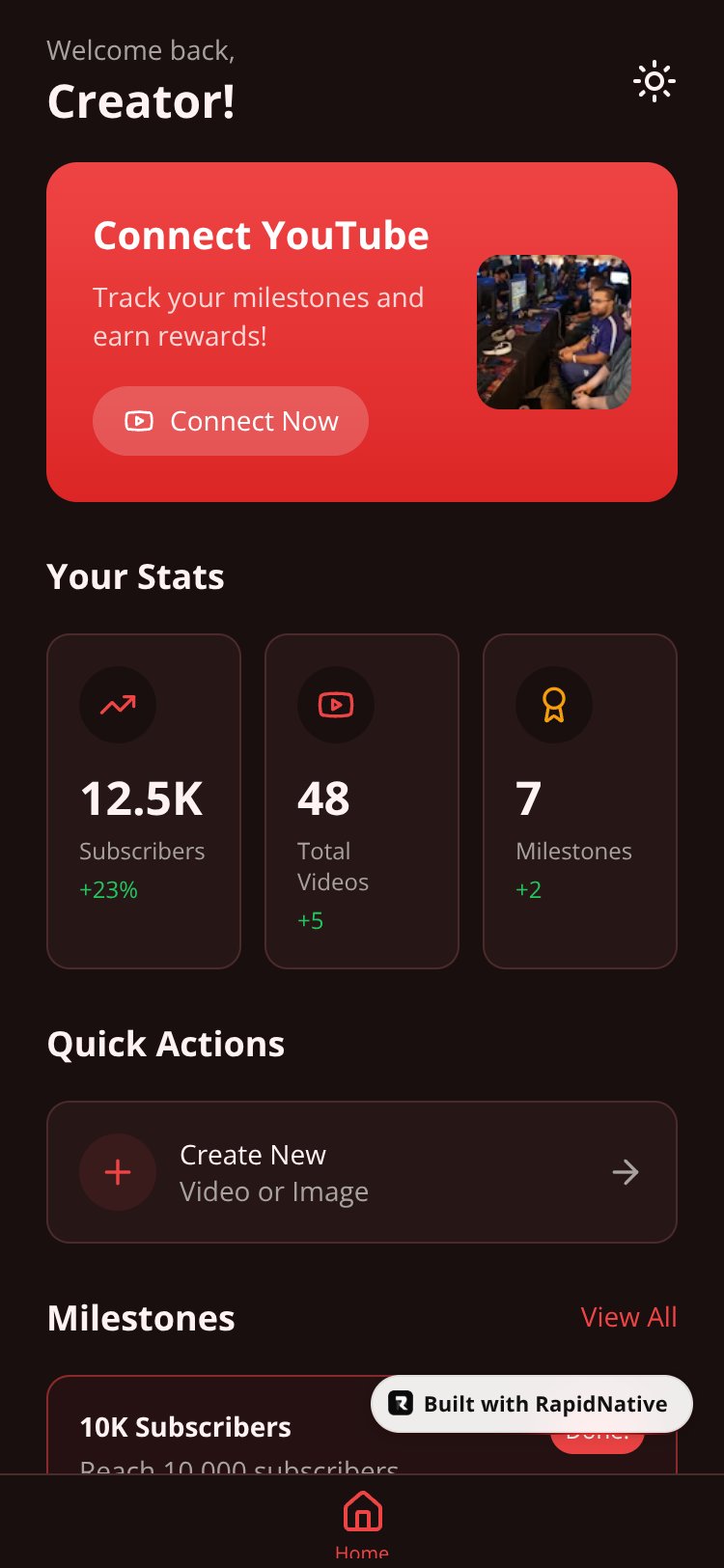 NeatCore screen 1