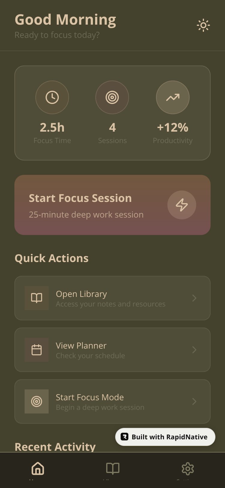 Scholar's Study screen 2