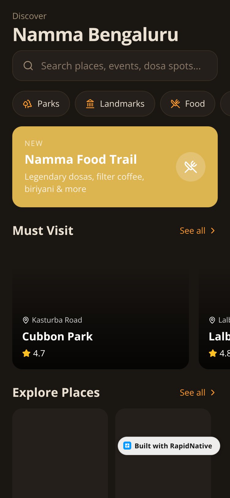 Namma Bengaluru screen 1
