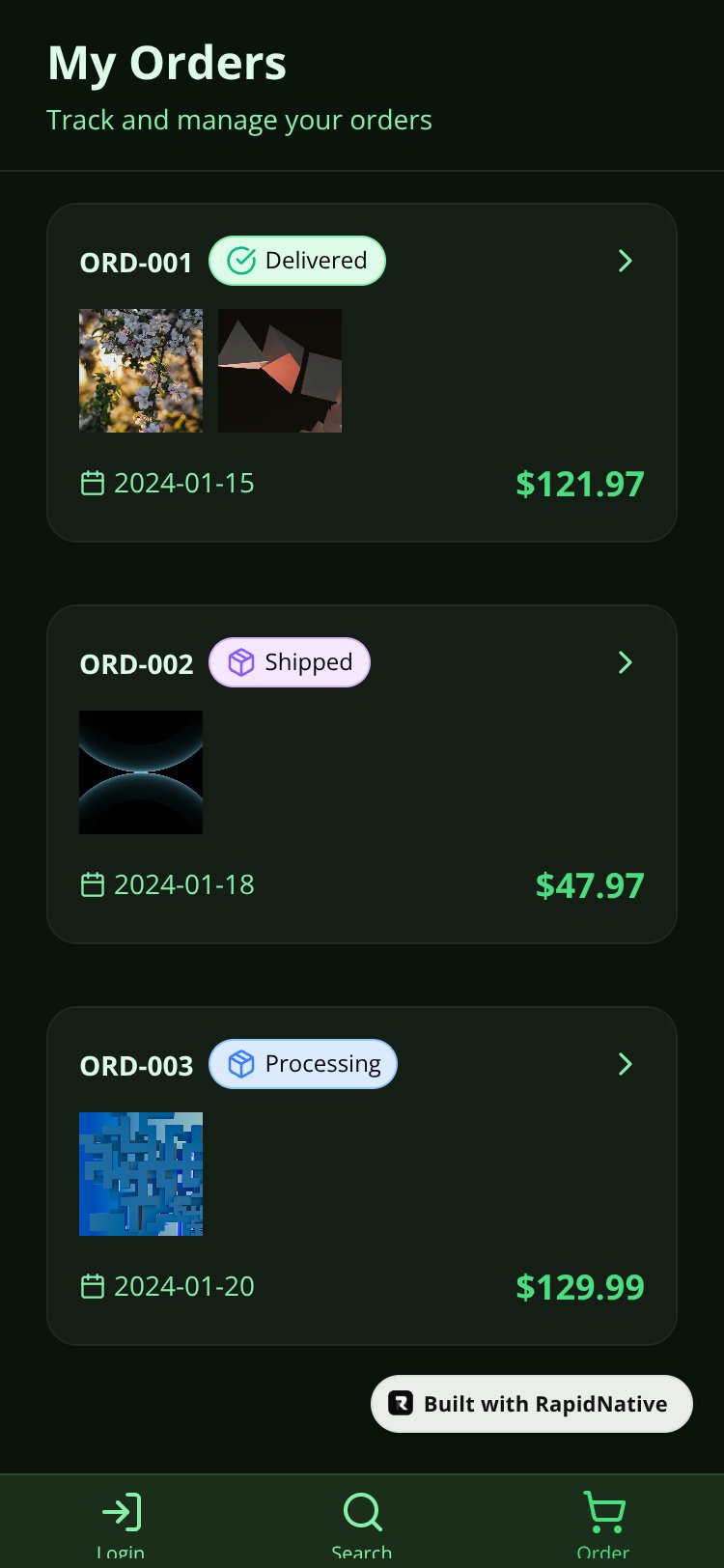 SwiftBase screen 2