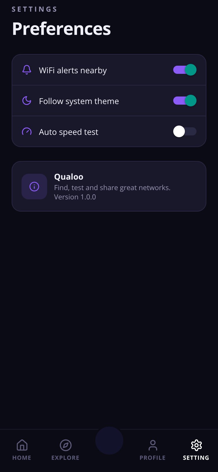Qualoo screen 4