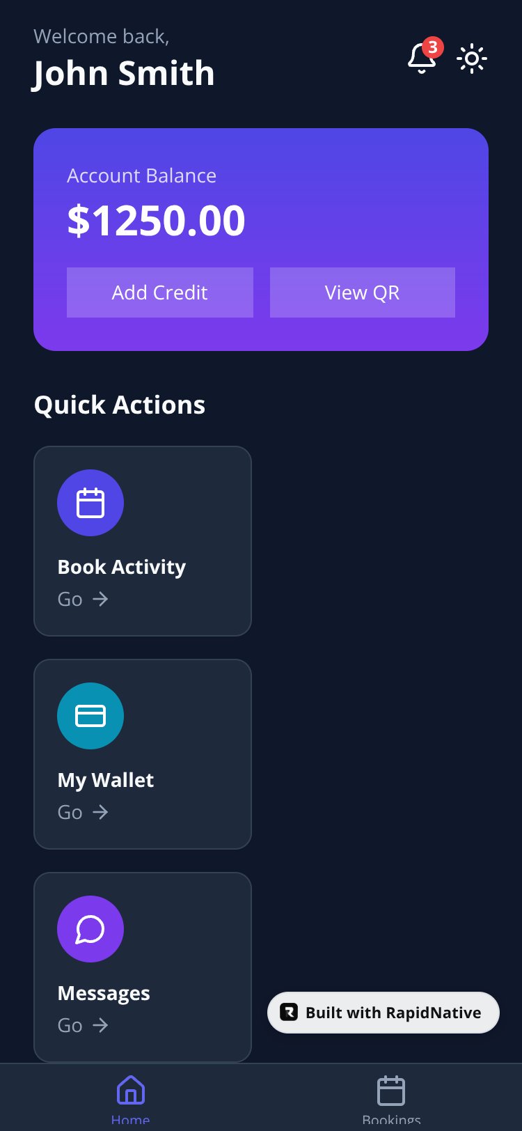 MembershipApp screen 4