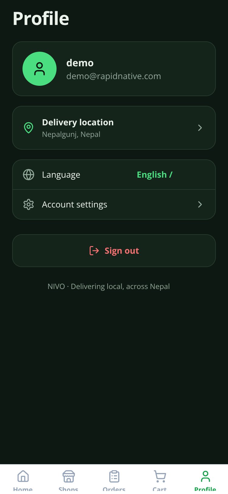 NIVO screen 5