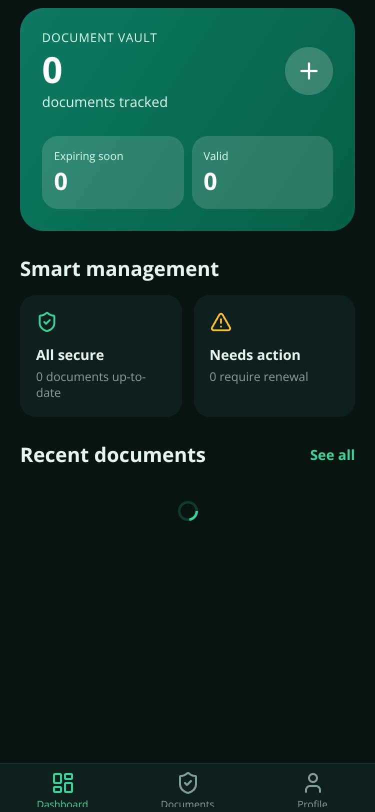 Vault screen 3