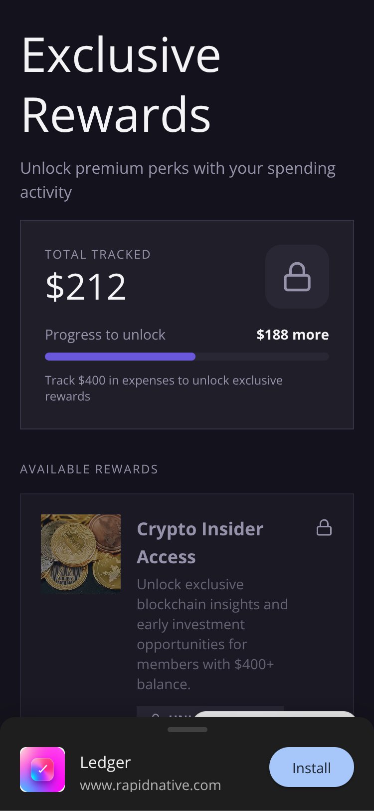 Ledger screen 4