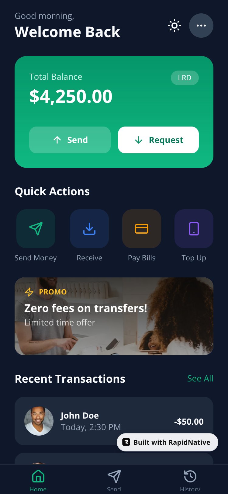 Vast Pay Liberia screen 3