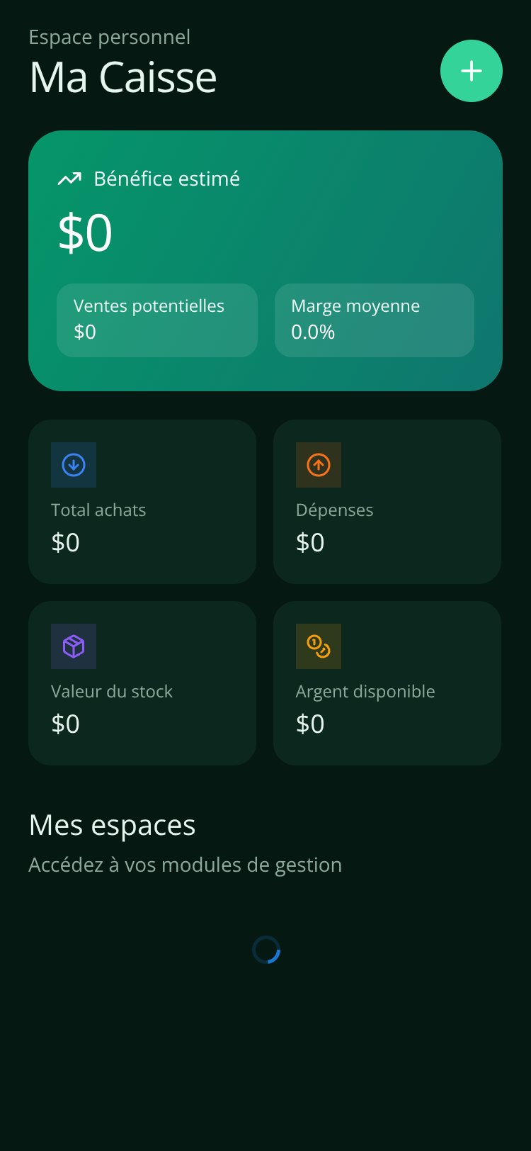 Ma Caisse screen 2