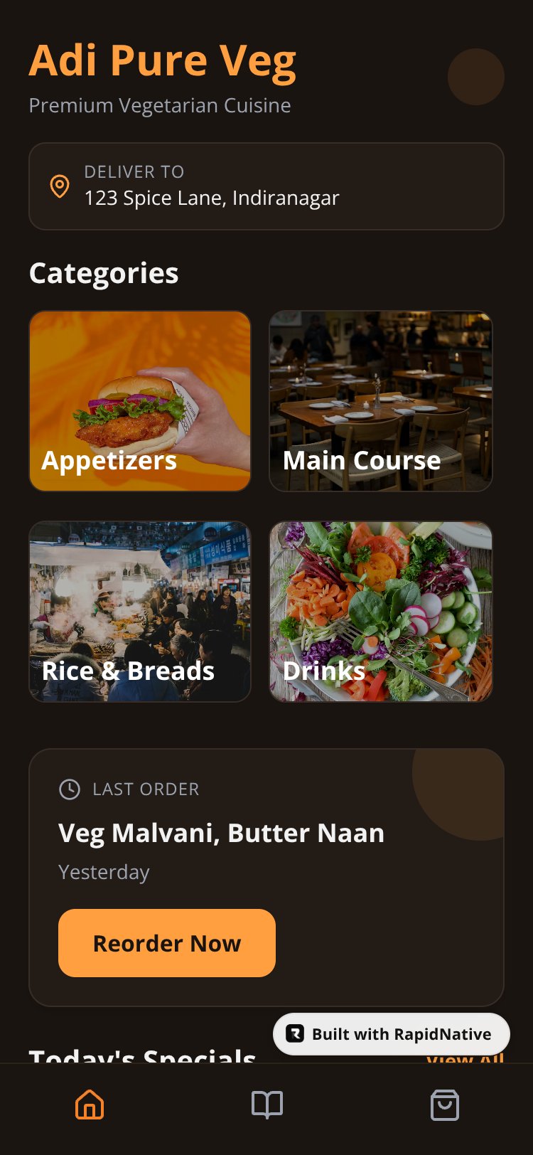 Adi Pure Veg screen 1