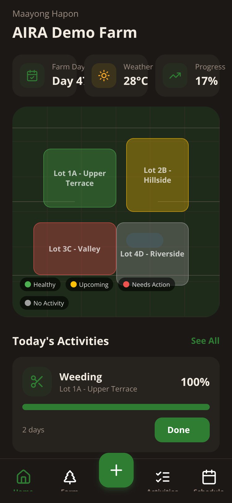 AIRA Nexus screen 2