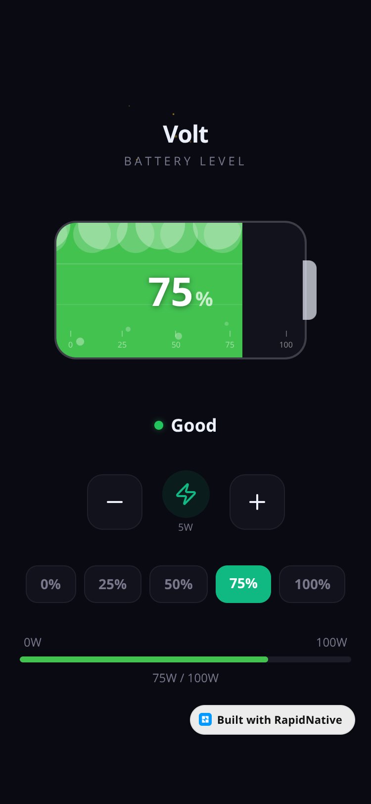 Volt screen 1