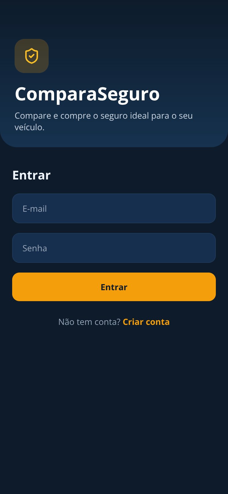 ComparaSeguro screen 1
