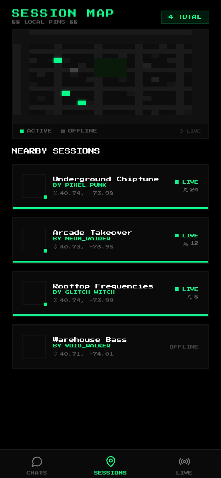 Pixel Chat screen 3