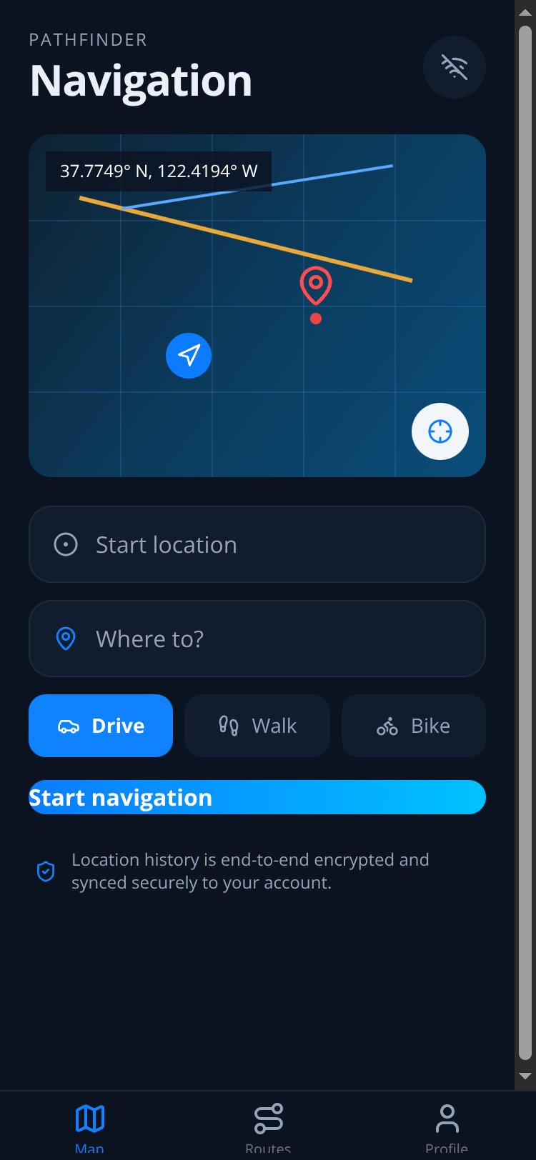 PathFinder screen 3