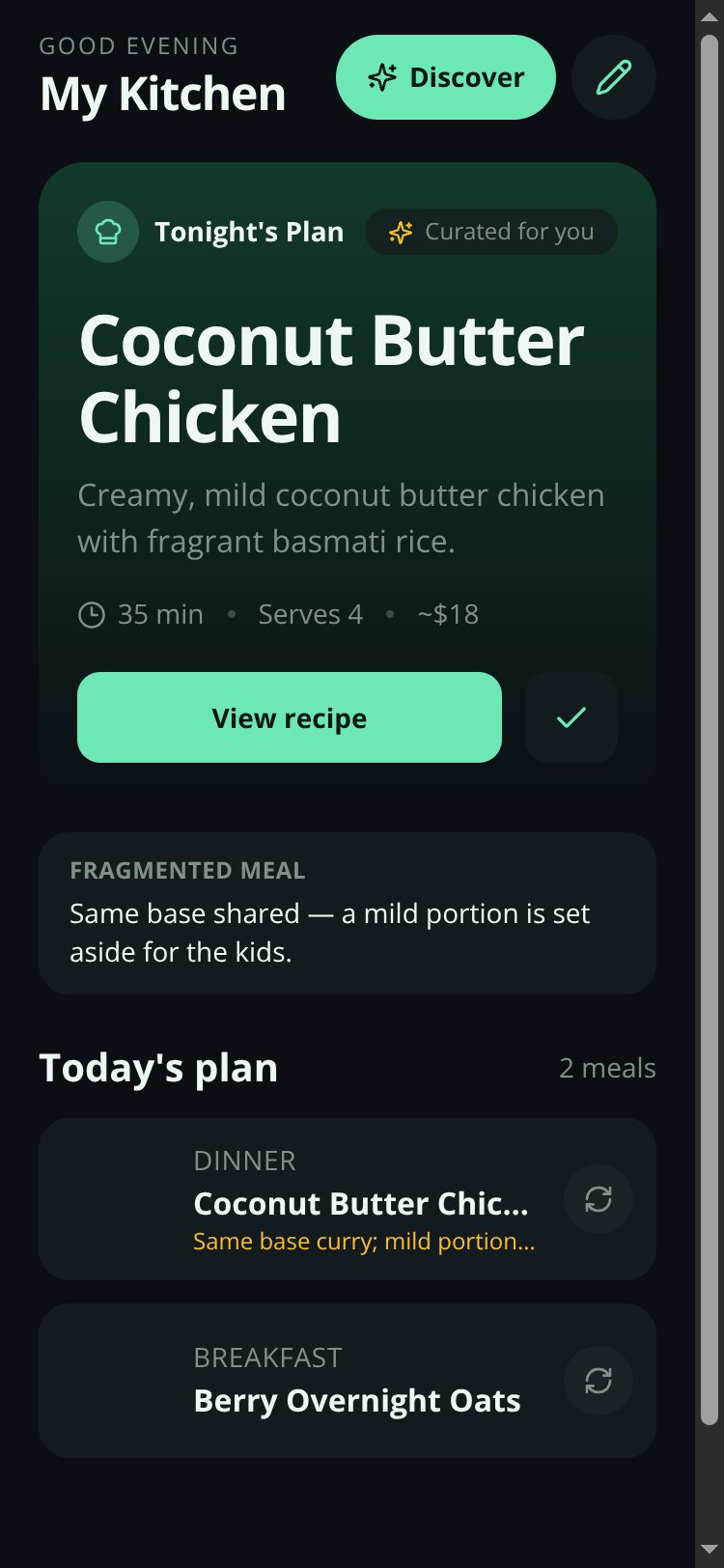 Dish Decision screen 4